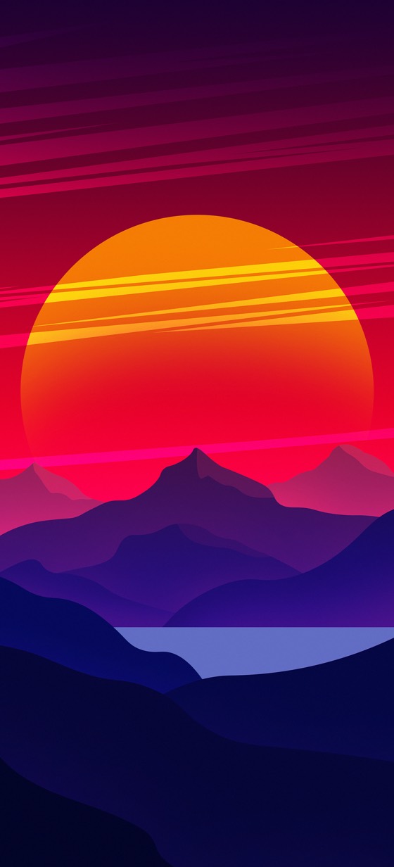 A phone lock screen